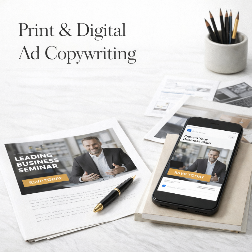 Print & Digital Ad Copywriting